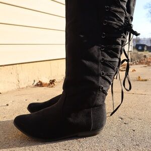 Black Not Rated Knee high Boots for women
